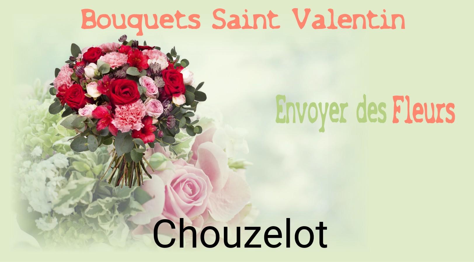 Roses de Saint-Valentin livrées à Chouzelot